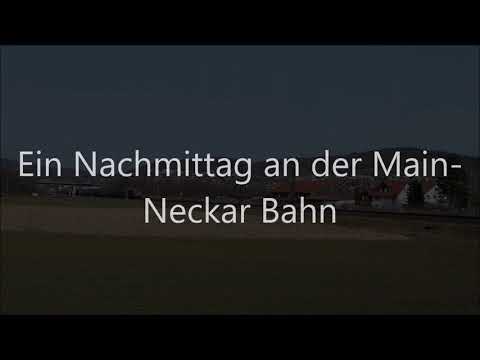 Zugverkehr an der Main-Neckar-Bahn