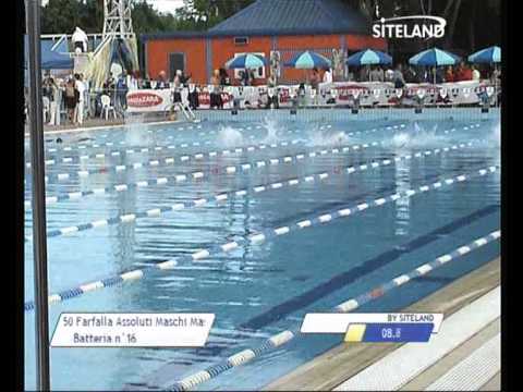 Serie 7 dei 50 Farfalla  Assoluti Maschi Master - 13 Memorial Andrea Bettiol