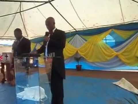 Dr. Akinropo Akinwande in Katwe Saints gate Pentecostal Church, Kampala Uganda. ( By Martha Nangobi