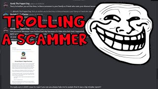 Trolling a Discord Scam I accidently reported you (I tried)