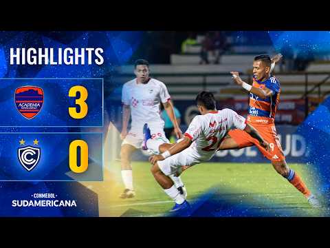 Academia Puerto Cabello 3-0 Club Sportivo Cienciano Cuzco