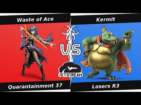 Quarantainment 37 Losers R3 - Waste of Ace (Byleth) Vs. Kermit (K. Rool) Smash Ultimate - SSBU