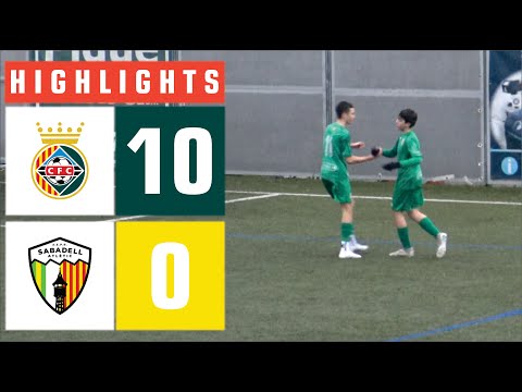 Jornada 11 (25/26) - CERDANYOLA VALLES, F.C. D - SABADELL ATLETIC , ASSOC. ESP. P.R A (Resumen)