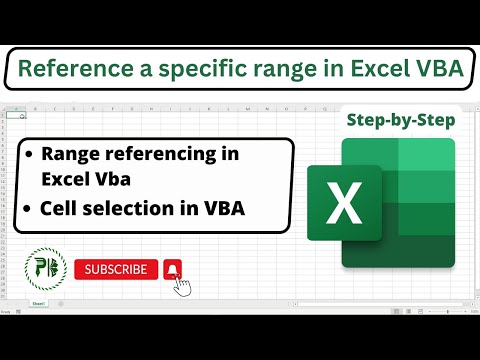 Referencing a Range in Excel VBA | Referencing Cells and Ranges in Excel VBA | Cell selection in VBA