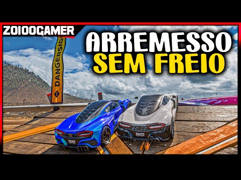 ARREMESSO SEM FREIO COM O CARRO MAIS APELÃO DO FORZA HORIZON 5