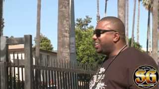 Behind the scenes with NORE in LA shooting video with Imam Thug, "Blam"