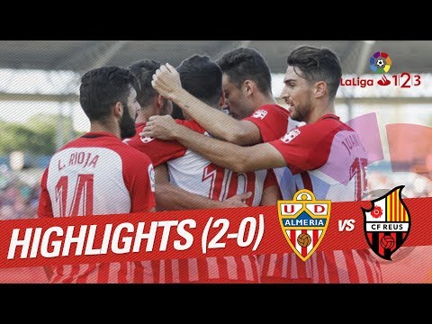 Resumen de UD Almería vs CF Reus (2-0)