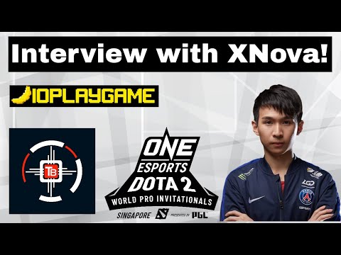 One Esports Dota 2 invitationals - Interview with XNova from PSG.LGD!