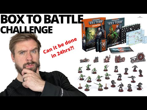 *New Kill Team Salvation* | Space Marines Vs Eldar | Box To Battle Challenge