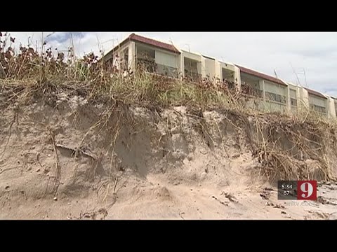 Video: Irma caused massive beach erosion in some areas