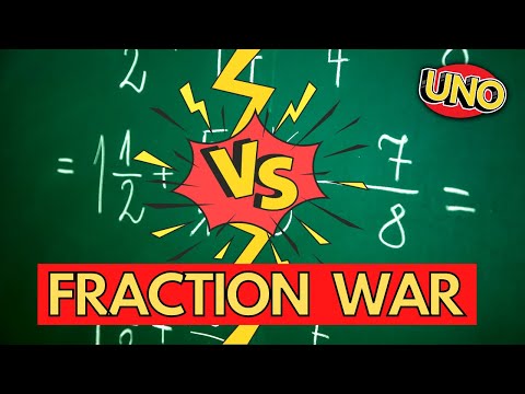 Basic FRACTION War | Gameschooling MATHS (Back to Basics) - YouTube