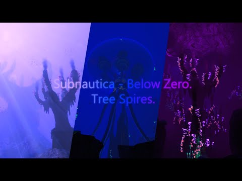 Subnautica: Below Zero. Tree Spires. Ambient Sound.