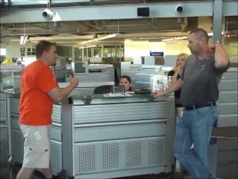 Trent visits Taser HQ and gets tased