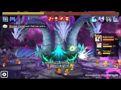 Summoner war Rift of Worlds Raid Boss level 4
