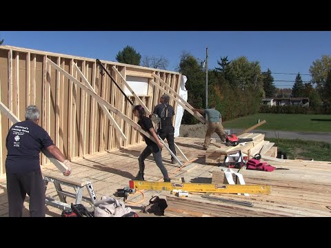 L'gosseux d'bois EP 339 - Construction  de la  maison de notre fille partie 1