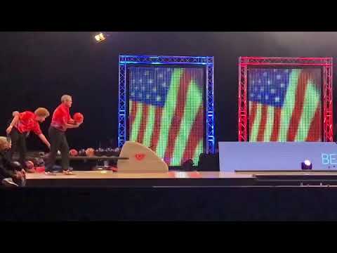 Chris Barnes Bowling Slow Motion Approach and Release at Weber Cup 2020