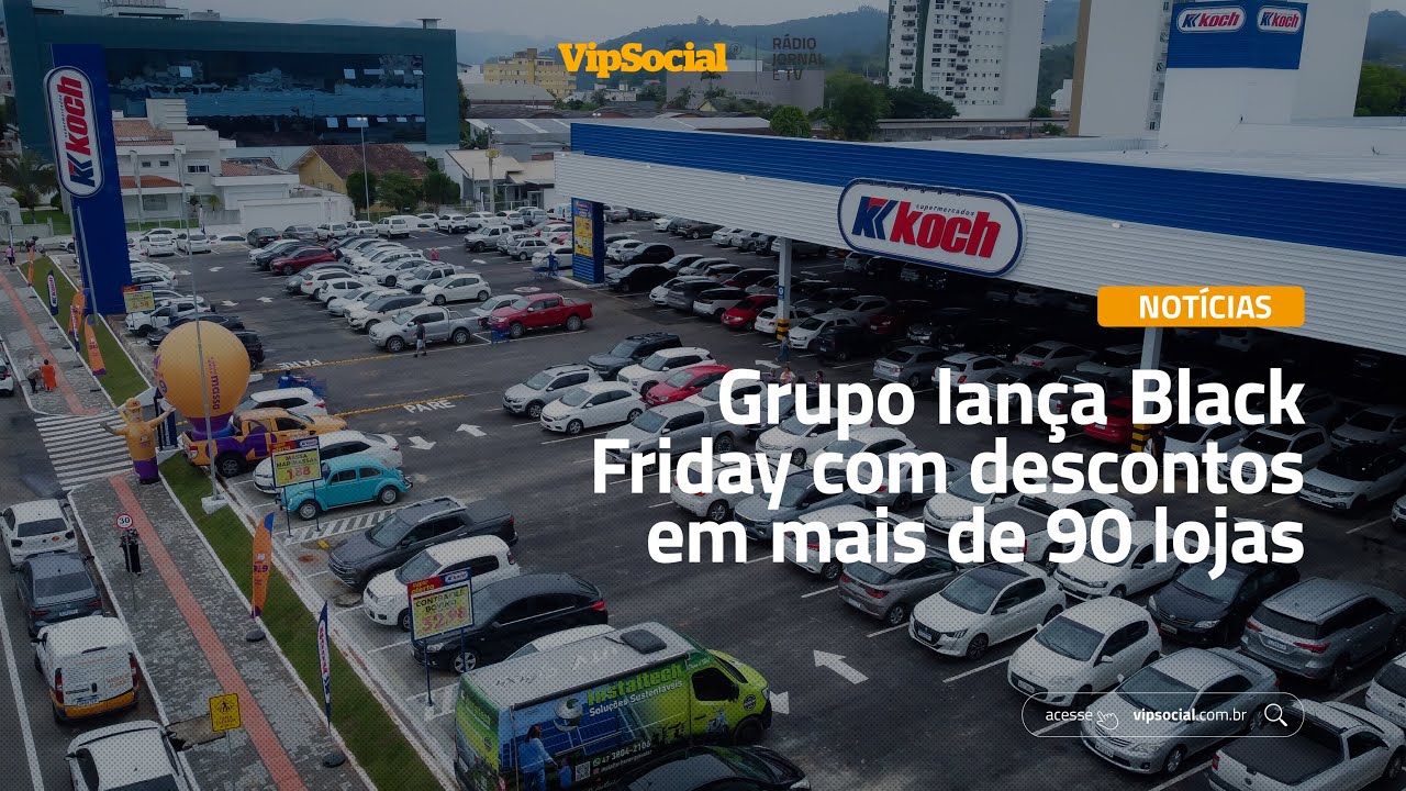 Grupo lança Black Friday com descontos em mais de 90 lojas