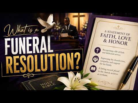 What Is A Resolution For A Funeral
