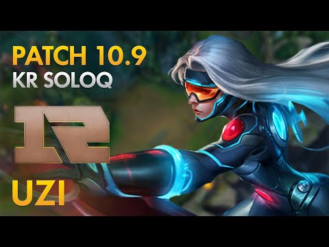 RNG Uzi - Bot Lane: Sivir vs Ezreal - KDA 16/6/9