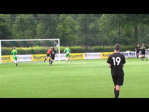 7 juni 2014 ASV Dronten nw B1 - VV De Meern nw B1 vr 0-3 Doelpunt Abel, assist Jorn
