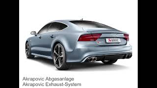 Video: Akrapovic Titan Duplex Komplettanlage ab Kat Audi RS6 / RS7 C7