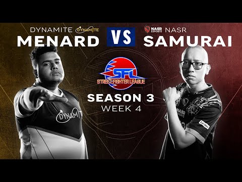 MenaRD (Sakura) vs. NASR Samurai (Ryu) - Bo3 - Street Fighter League Pro-US - Season 3 Week 4