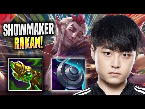 SHOWMAKER IS READY FOR RAKAN! - DK ShowMaker Plays Rakan SUPPORT vs Nautilus! | Preseason 2022