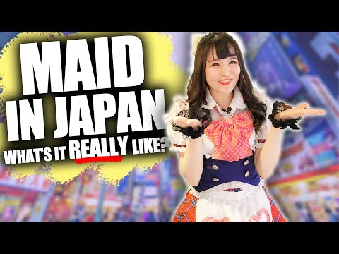 認識選擇日本女僕咖啡館生活的女孩 (Meet The Girl Who Chose Maid Cafe Life in Japan)