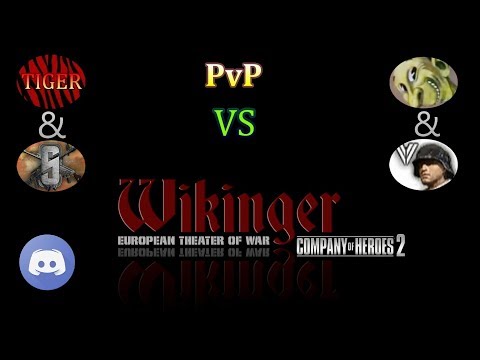CoH2 Wikinger Mod PvP _ with Shermanator - Discord