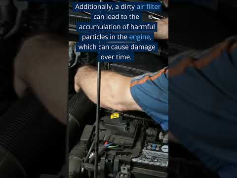 The Importance of a Clean Air Filter: Maximizing Performance and Prolonging Engine Life. #shorts