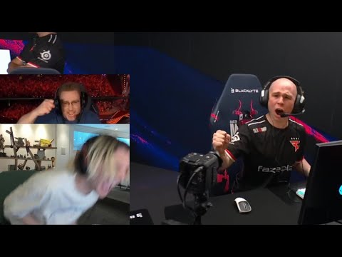 xQc Shocked After FaZe EliGE 1v2 Clutch Keeps FaZe Alive