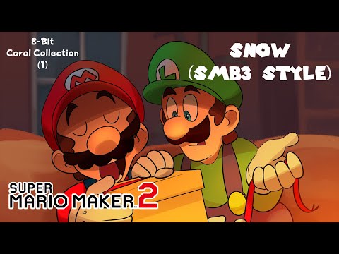 8 Bit Carol Collection 1: Snow (Super Mario Bros. 3 Style) - Super Mario Maker 2 Cover