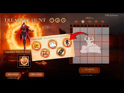 Free Fire Treasure Hunt Event |