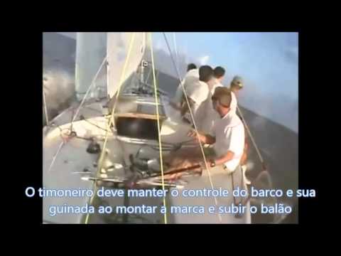 J 24 Competitive Boat Handling - Subida de Balão [Legendado, Português]