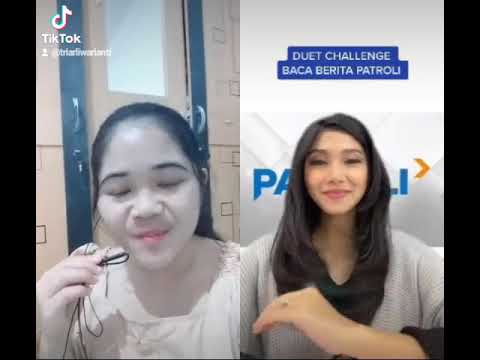 Duet baca berita || 🤩 fun practice by triarli warianti check 🤩
