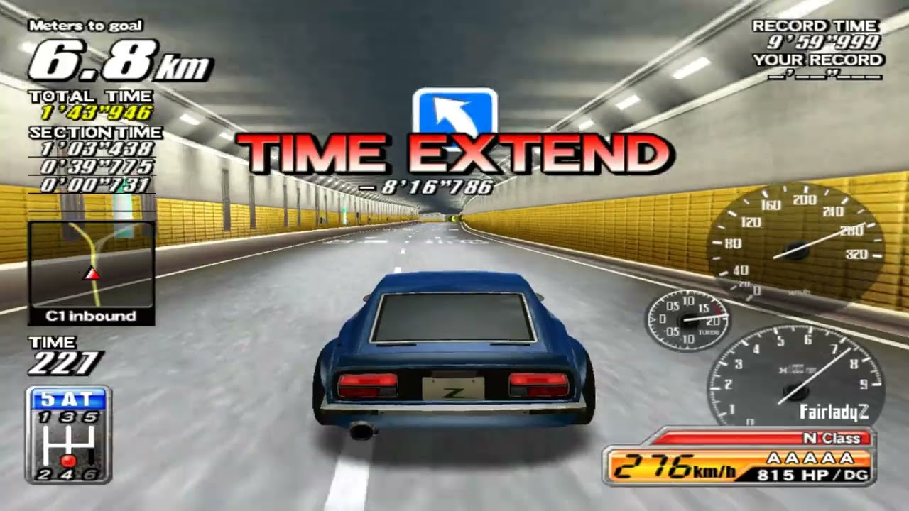 PC ARCADE = WANGAN MIDNIGHT MAXIMUM TUNE 2 - THE DEVIL Z 815 HP - C1 TIME ATTACK 4K UK ARCADES