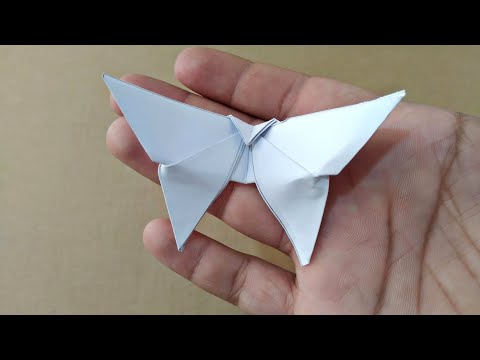 How To Make an Origami Butterfly in 1 MINUTES