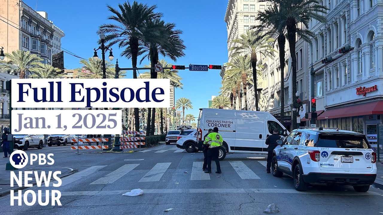 PBS News Hour full episode, Jan. 1, 2025