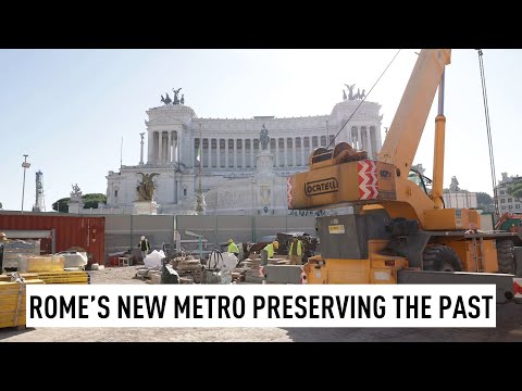 Rome's new Metro line showcases its deep past in 'museum stations'