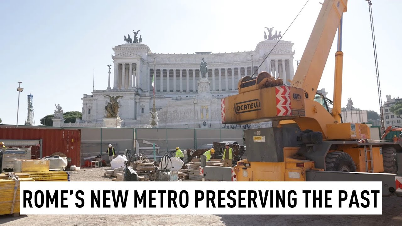 Les stations du métro C de Rome deviendront des musées archéologiques intégrés en 2025