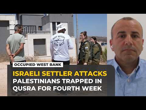 'Blocked from our own homes': Palestinian American on Israeli military checkpoint in Qusra