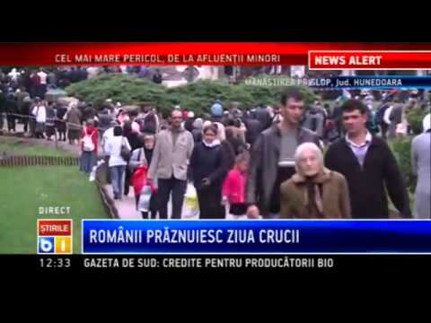 Pelerinaj la Manastirea Prislop, la mormantul parintelui Arsenie Boca