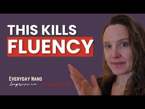 How To SPEAK Fluently And Confidently - 3 BIGGEST fluency-blocking habits