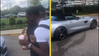 Young Dolph Surprises His Homie With A New Mercedes!