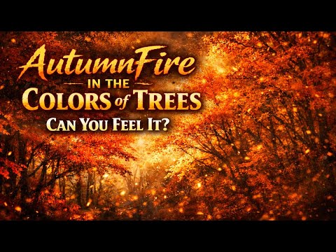 Autumn Fire in the Colors of Trees – Can You Feel It?