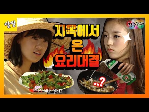 [청춘불패] #48-3 요리대결의 시작! 지옥에서 온….👿 토달볶(?) vs 토마토가지샐러드