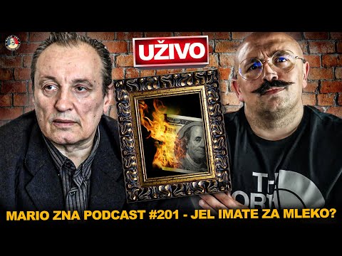 Mario Zna Podcast #201 - Branko Dragaš - Cena Velikog reseta - UŽIVO