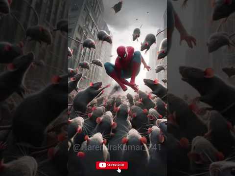 ||Spider man saved cute cat 🥱🥱🥱😯😯😯😯😯||Meow Meow#entertainment#funny#cartoon#surajrox#comedy#||