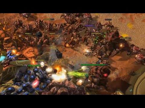 StarCraft 2 Custom Melee Showcase - Scion Custom Races