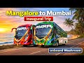 FIRST Ride Ayra Travels Mangalore To Mumbai Sleeper Bus With Toilet Full Vlog